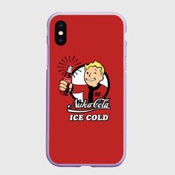 Чехол для iPhone XS Max матовый Nuka cola