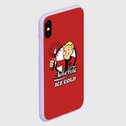 Чехол для iPhone XS Max матовый Nuka cola - фото 2