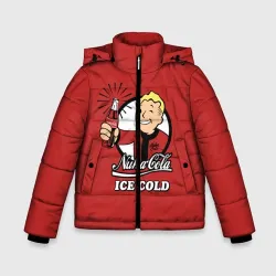 Зимняя куртка для мальчиков 3D Nuka cola
