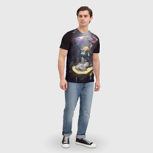 Мужская футболка 3D Вайолет Эвергарден, цвет 3D печать - фото 5