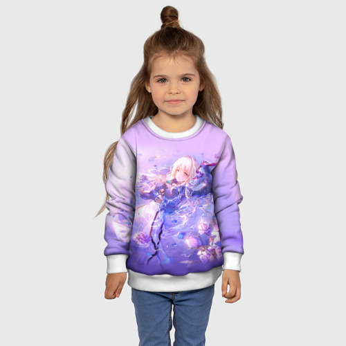 Детский свитшот 3D Violet Evergarden, цвет 3D печать - фото 7