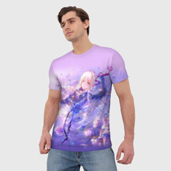 Мужская футболка 3D Violet Evergarden - фото 2