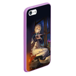 Чехол для iPhone 5/5S матовый Violet Evergarden - фото 2