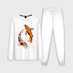 Мужская пижама с лонгсливом хлопок Инь-Ян