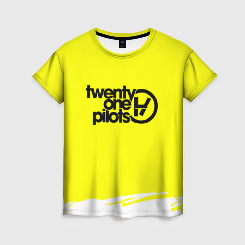 Женская футболка 3D twenty one pilots, цвет 3D печать