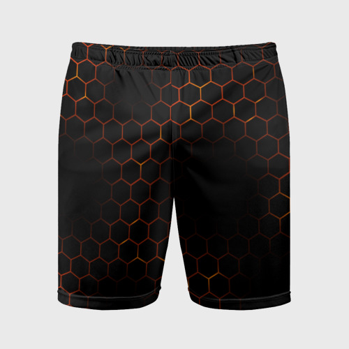 Мужские шорты спортивные Стальная броня, цвет 3D печать