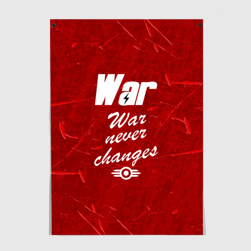 Постер War never changes