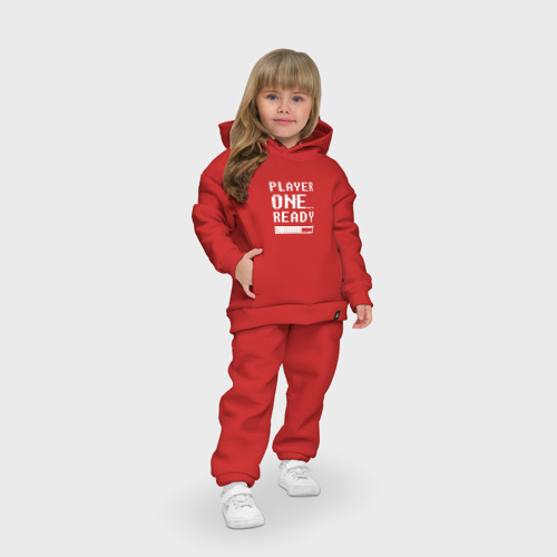 Детский костюм хлопок Oversize Ready Player One, цвет красный - фото 7