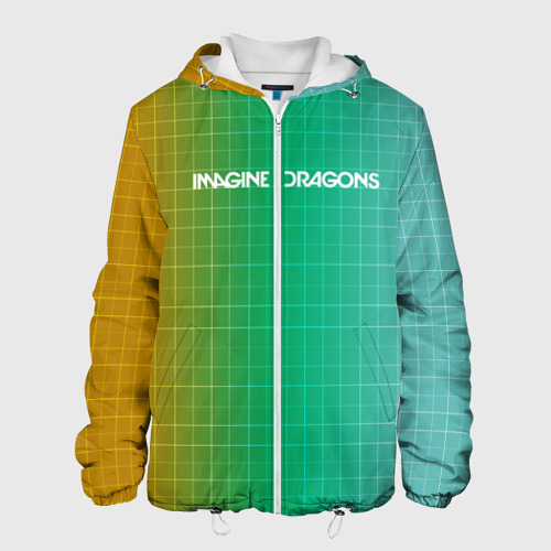 Мужская куртка 3D IMAGINE DRAGONS, цвет 3D печать