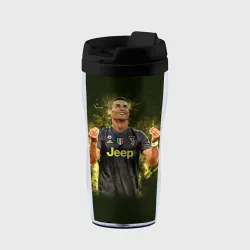 Термокружка-непроливайка Ronaldo juve sport