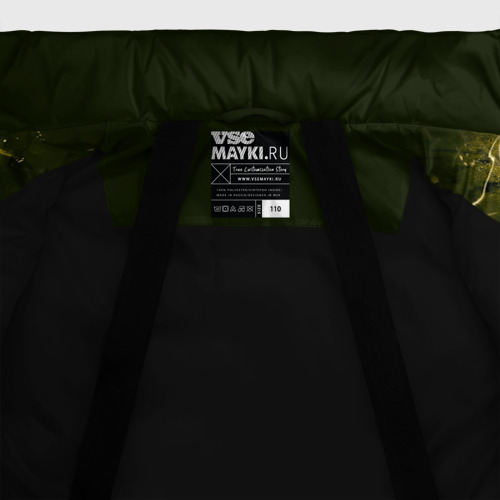 Зимняя куртка для девочек 3D Ronaldo juve sport, цвет черный - фото 7