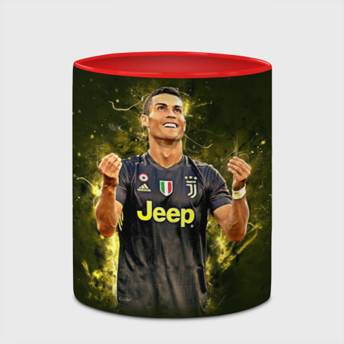Кружка с полной запечаткой Ronaldo juve sport - фото 4