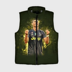 Женский жилет утепленный 3D Ronaldo juve sport
