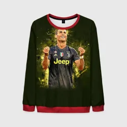 Мужской свитшот 3D Ronaldo juve sport