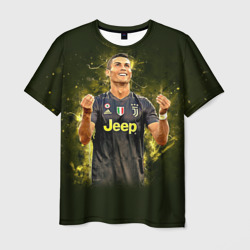 Мужская футболка 3D Ronaldo juve sport