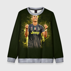 Детский свитшот 3D Ronaldo juve sport