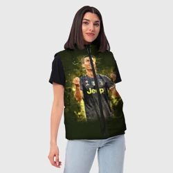 Женский жилет утепленный 3D Ronaldo juve sport - фото 2