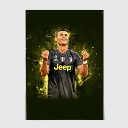 Постер Ronaldo juve sport