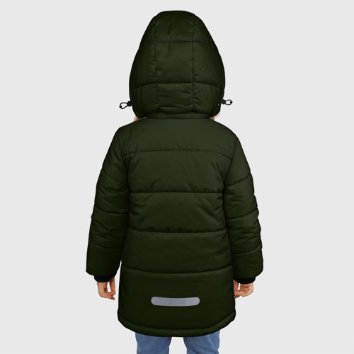 Зимняя куртка для девочек 3D Ronaldo juve sport, цвет черный - фото 4