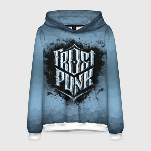 Мужская толстовка 3D Frostpunk Logo, цвет белый