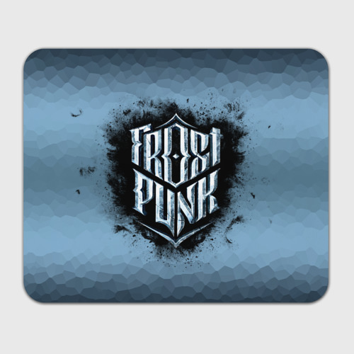 Прямоугольный коврик для мышки Frostpunk Logo