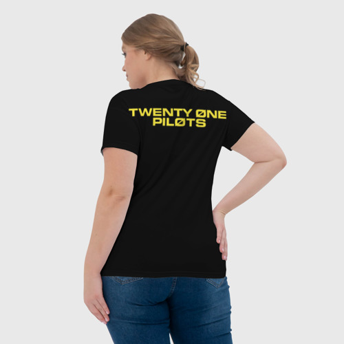 Женская футболка 3D Twenty one pilots - trench, цвет 3D печать - фото 7