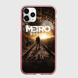 Чехол для iPhone 11 Pro Max матовый Metro Exodus Метро исход
