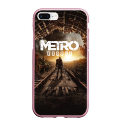 Чехол для iPhone 7Plus/8 Plus матовый Metro Exodus Метро исход