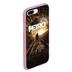 Чехол для iPhone 7Plus/8 Plus матовый Metro Exodus Метро исход - фото 2