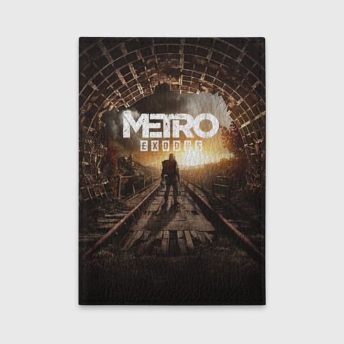 Обложка для автодокументов Metro Exodus Метро исход, цвет черный