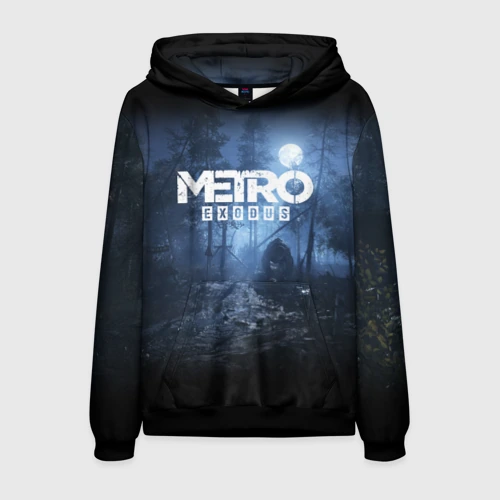 Мужская толстовка 3D Metro Exodus