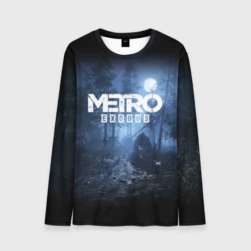 Мужской лонгслив 3D Metro Exodus
