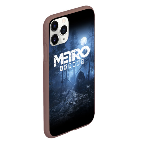 Чехол для iPhone 11 Pro матовый Metro Exodus, цвет коричневый - фото 3