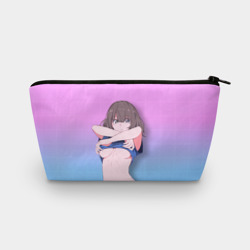 Косметичка 3D Anime girl задирает футболку