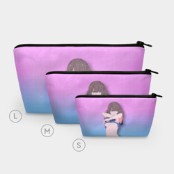 Косметичка 3D Anime girl задирает футболку - фото 2