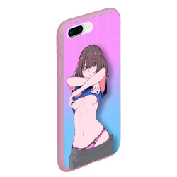 Чехол для iPhone 7Plus/8 Plus матовый Anime girl - фото 2