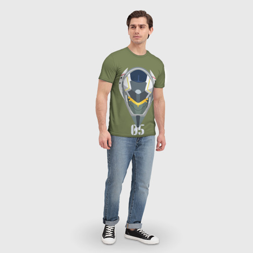 Мужская футболка 3D Евангелион, цвет 3D печать - фото 5