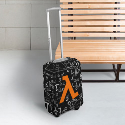 Чехол для чемодана 3D Формулы физика лямбда - фото 2