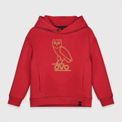 Детское худи Oversize хлопок OVO owl