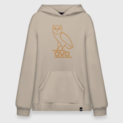 Худи SuperOversize хлопок OVO owl