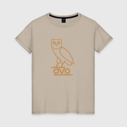 Женская футболка хлопок OVO owl