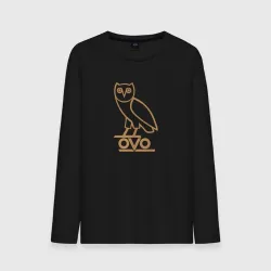 Мужской лонгслив хлопок OVO owl