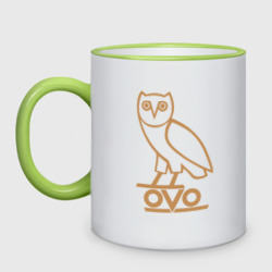 Кружка двухцветная OVO owl