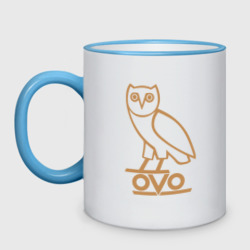 Кружка двухцветная OVO owl