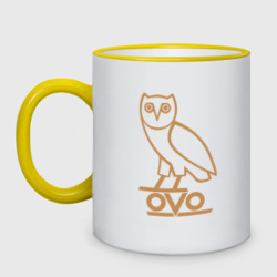 Кружка двухцветная OVO owl