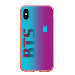 Чехол для iPhone XS Max матовый Bangtan boys