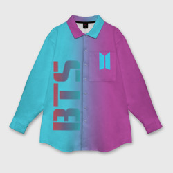 Мужская рубашка oversize 3D Bangtan boys