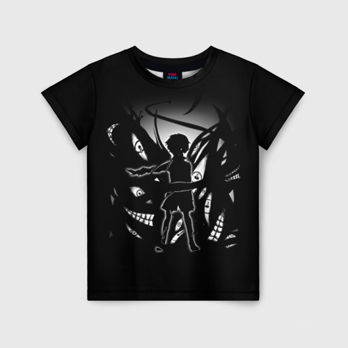 Детская футболка 3D с принтом Стальной алхимик (1), вид спереди #2