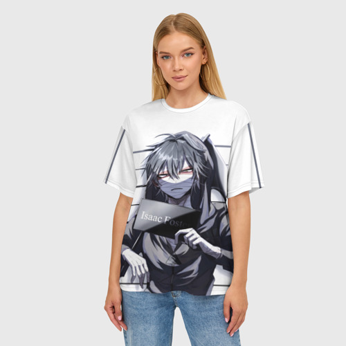 Женская футболка oversize 3D Satsuriku no Tenshi, цвет 3D печать - фото 3