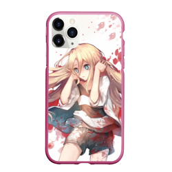 Чехол для iPhone 11 Pro Max матовый Angels of death. Rachel Gardner